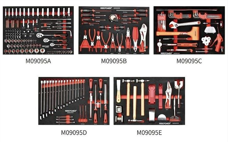 Tool Set With Tool Trolley
