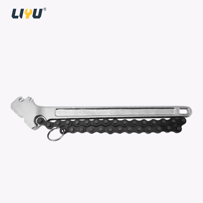 Forging Handle Chain Wrench Oil Grid Wrench Chain Filter Wrench Filter Wrench price